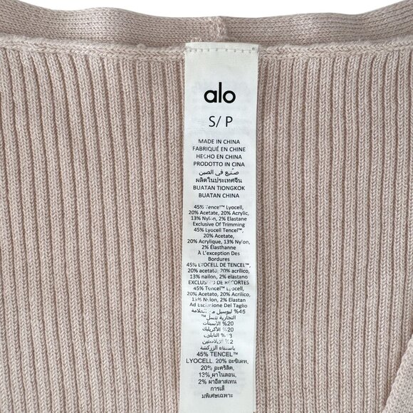 Alo Yoga Knit Salana Cardigan S - Picture 4 of 8